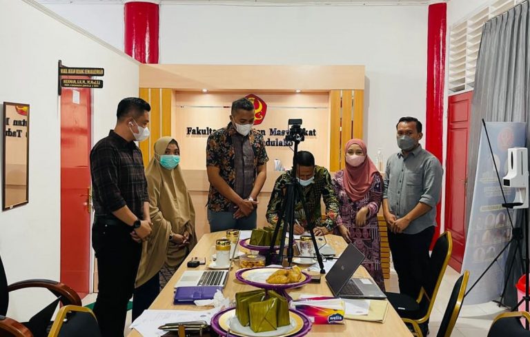 FKM Untad Jalin Kerja Sama Dengan FIKES UPN Veteran Jakarta