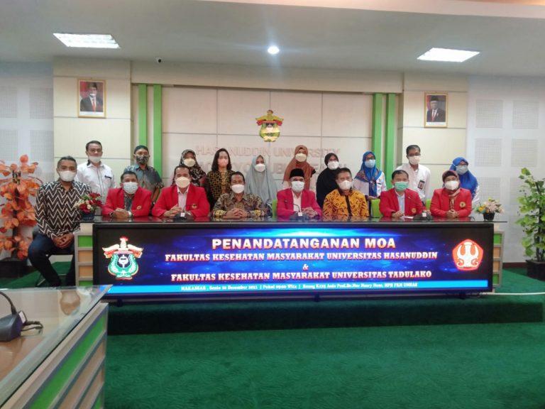 FKM Untad Jalin Kerja Sama dengan FKM Unhas