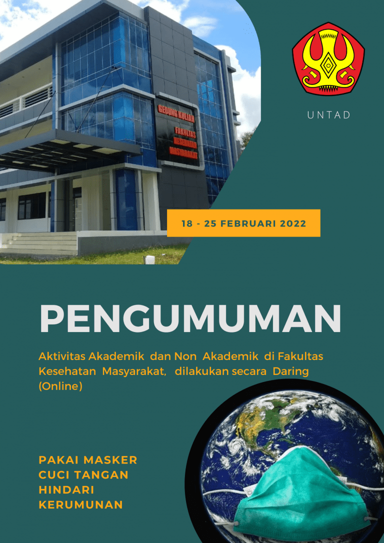 PENGUMUMAN AKTIFITAS AKADEMIK DAN NON AKADEMIK SECARA DARING (ONLINE)