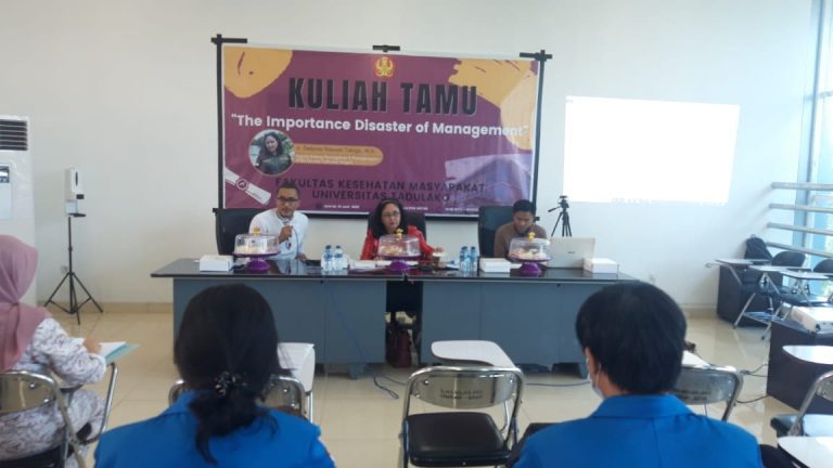 FKM Untad Gelar Kuliah Tamu 