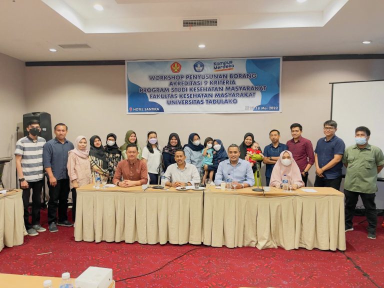 Prodi Kesmas FKM Untad,   Gelar Workshop Penyusunan Borang Akreditasi 9 Kriteria