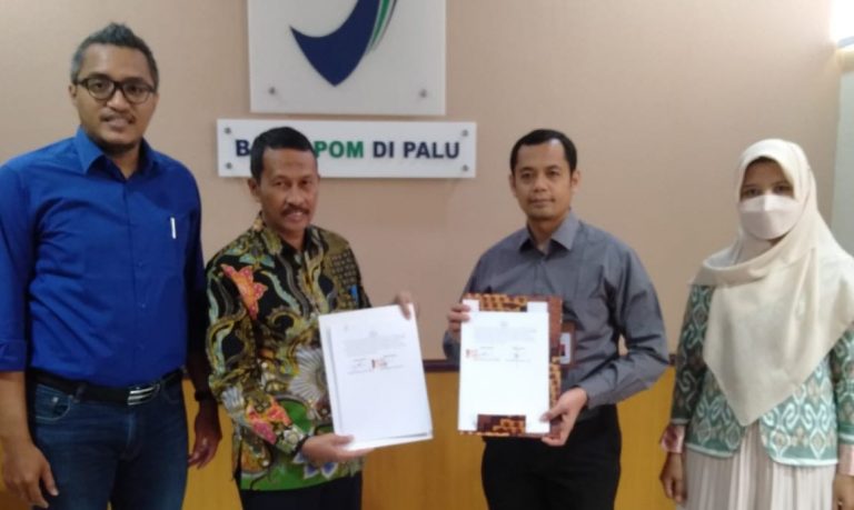 Geliat Kerjasama Terus Dioptimalkan FKM Untad, Kini BPOM Palu Menjadi Mitranya