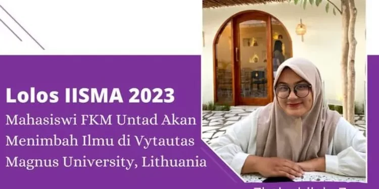 Mahasiswa FKM Untad Kembali Lolos Program IISMA MBKM Kemendikbud Ristek