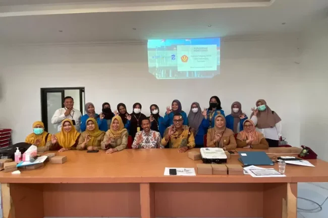 FKM Untad Lakukan Kunjungan Monitoring Mahasiswa MSIB MBKM di Dinas Kesehatan Kota Surabaya