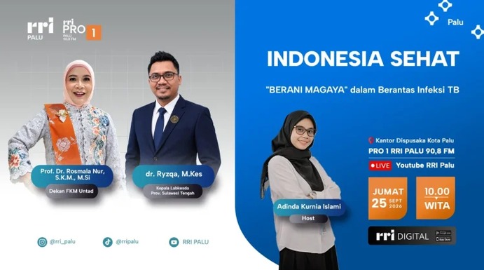 Berani Magaya Lahir dari Keprihatinan Kasus TB di Sulteng